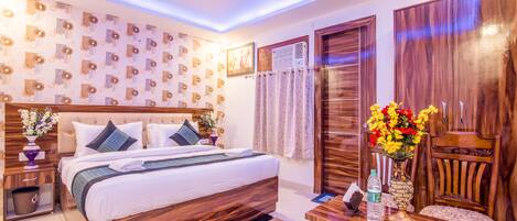 Chambre Deluxe | 1 chambre, draps en coton égyptien, literie de qualité supérieure