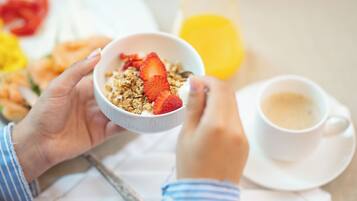 Dagelijks continentaal ontbijt inbegrepen