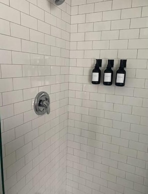 Handdoeken, zeep, shampoo