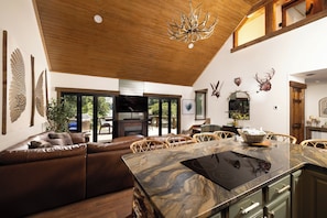 Interior - Lakefront Private Cove Retreat w/ Sandy Beach, Dock, Hot Tub + Boat & Ski Option (West Union)