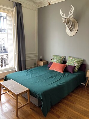 1 habitación, cuna de viaje, wifi gratis y ropa de cama 