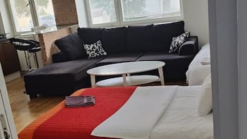 1 kamar tidur, Wi-Fi gratis, dan seprai linen