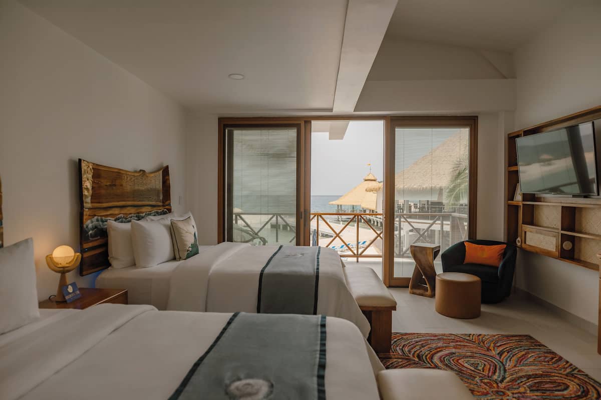 Premium Room, Ocean View | 1 bedroom, Egyptian cotton sheets, premium bedding, pillowtop beds
