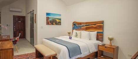 Premium Room, Ocean View | 1 bedroom, Egyptian cotton sheets, premium bedding, pillowtop beds