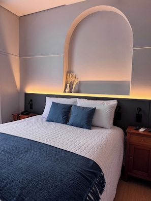 Suíte luxo | 1 quarto, cofres nos quartos, individualmente decorados
