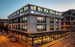 Overnatningsstedets facade