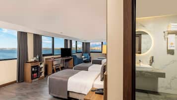 1 habitación, minibar, caja de seguridad en la habitación y escritorio