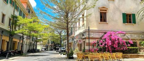 Façade de l’hébergement