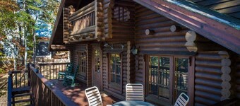 Storybook Alpine Log Cabin