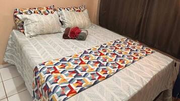 2 quartos, Wi-Fi, roupa de cama