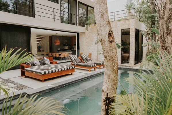 Outdoor pool - Villa de Lujo - Casa Estrella de Mar (Tulum)