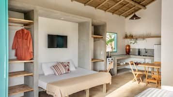 1 slaapkamer, pillowtop-bedden, individueel gedecoreerd