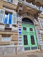 Entrada de la propiedad