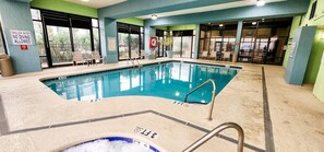 Indoor pool - Stunning Direct Ocean Front by Convention Center (Myrtle Beach)