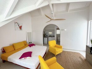 1 Schlafzimmer, Bügeleisen/Bügelbrett, kostenloses WLAN, Bettwäsche