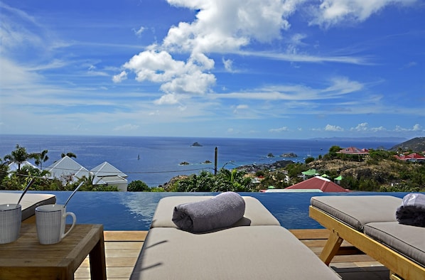 Et oppvarmet basseng