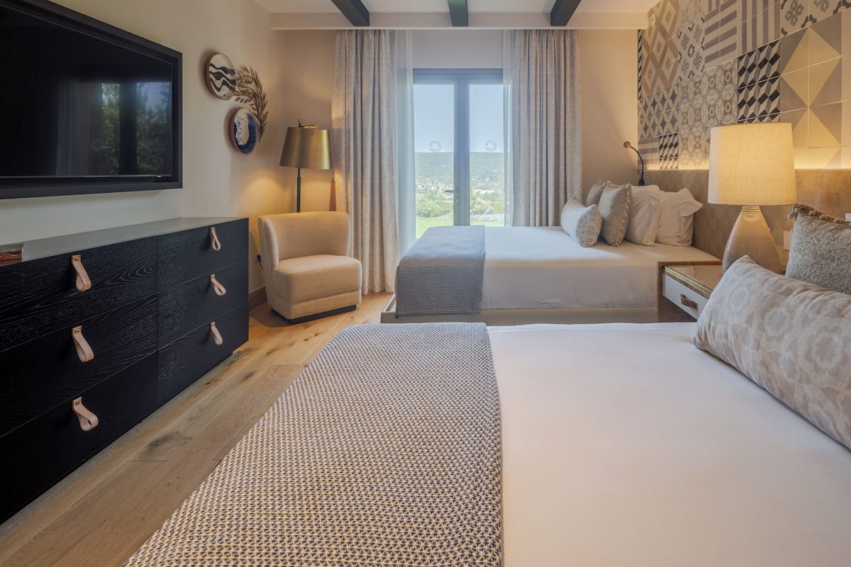 1 camera, biancheria da letto di alta qualità, una cassaforte in camera