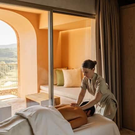 Body treatments, body wraps, body scrubs, facials, 9 treatment rooms