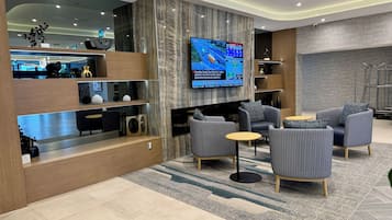 Coin salon dans le hall