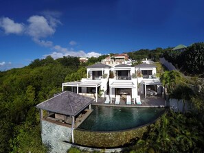 Pool - Beautiful 3 bedroom villa located within minutes of the beach and surrounded by green gardens (Gustavia)