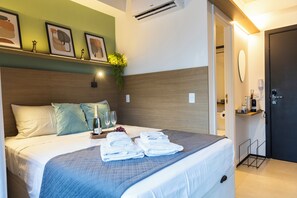 Apartamento | 1 quarto, Wi-Fi de cortesia, roupa de cama