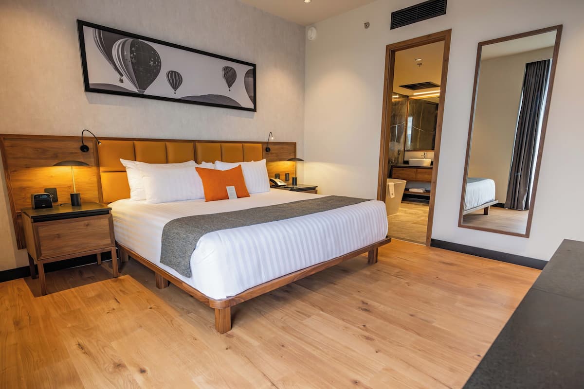 Master Suite | Minibar, bàn, bàn ủi/dụng cụ ủi quần áo 