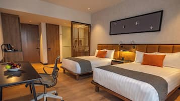 Minibar, desk, iron/ironing board, free WiFi