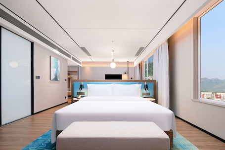 Caja de seguridad en la habitación y sistema de insonorización . Hilton Garden Inn Handan She County