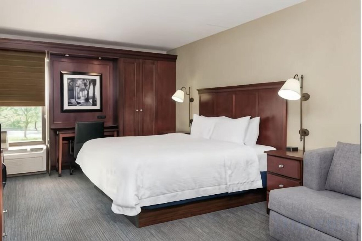 Studio With 1 King Bed-Hearing Accessible And Sofa Bed