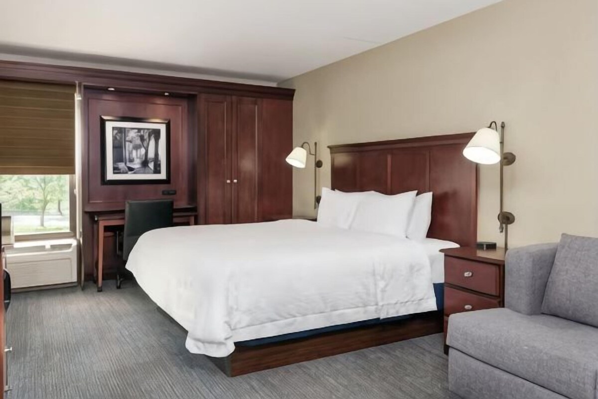Studio With 1 King Bed-Hearing Accessible And Sofa Bed