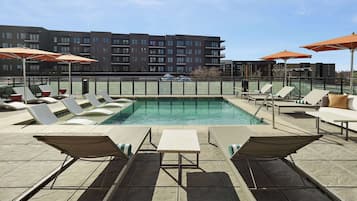 Seasonal outdoor pool