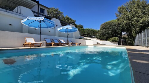 La Bohem'Azur Golfe St Tropez 170m2 5 bedrooms Piscine chauff Spa Magnificent view