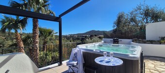 La Bohem'Azur Golfe St Tropez 170m2 5 bedrooms Piscine chauff Spa Magnificent view