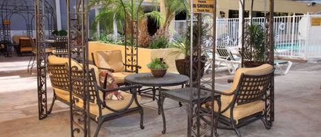 Overnattingsstedets uteområder