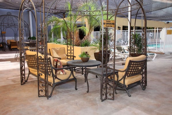 Overnattingsstedets uteområder