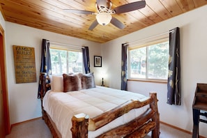3 dormitorios, tabla de planchar con plancha, wifi y ropa de cama