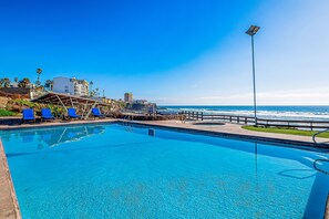 Pool - Dog-friendly villa with heated pool, hot tub, streaming, partial ocean views (Rosarito)