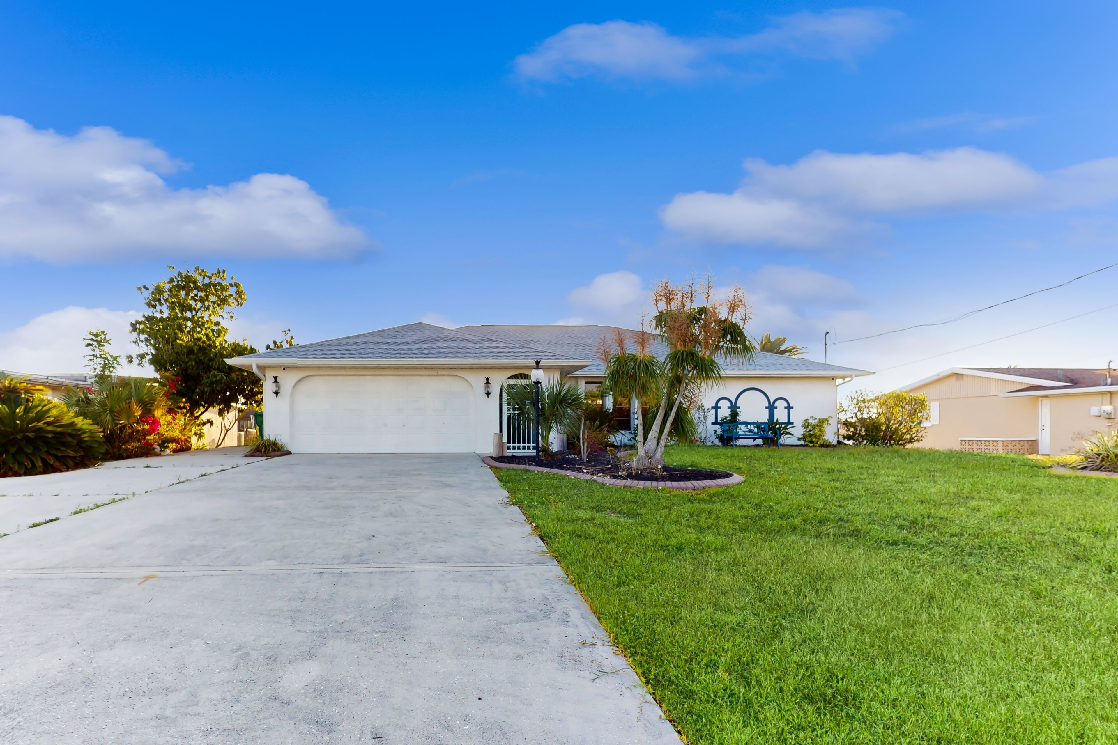Waterfront retreat with private pool, dock, full kitchen, serene views