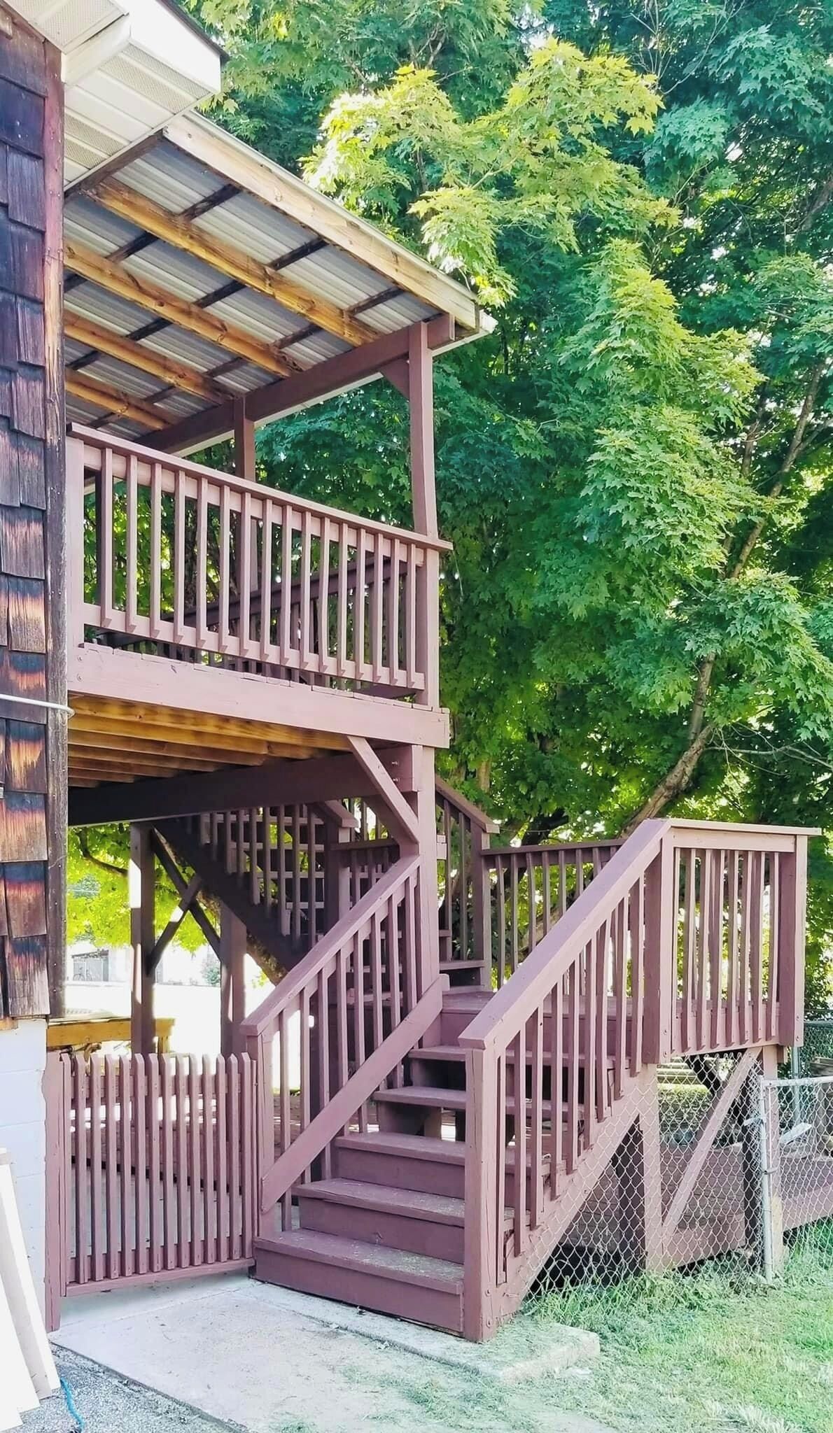 Outside stairway
