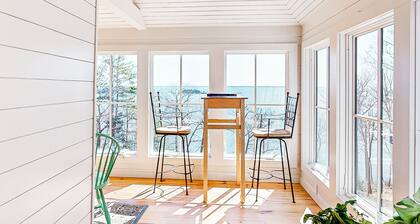 Oceanfront home on 6 acres with multi-level deck & spectacular view