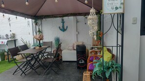 Udendørs spisemuligheder