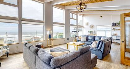 Dog-friendly home with amazing ocean & sunset views - walk to Ocean Way Beach