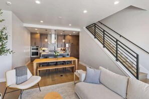 TV, fireplace, books, offices - Scenic Sanctuary, Luxury Home w/ Views (Hideout)