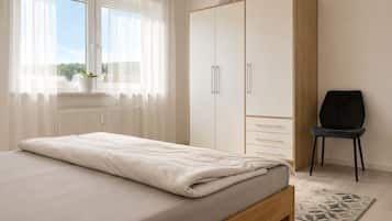 3 chambres, lit parapluie, Wi-Fi gratuit, draps fournis