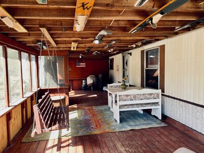The Nest.  A cozy lake house within walking distance of Lake Wappapello.