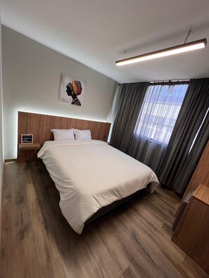 1 Schlafzimmer, kostenloses WLAN, Bettwäsche