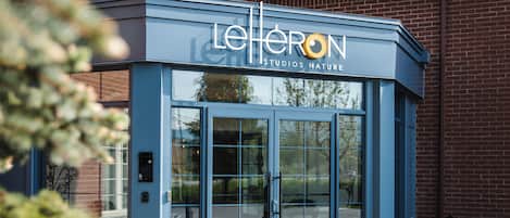 Façade de l’hébergement