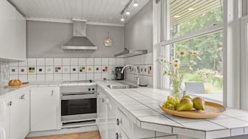 Køleskab, ovn, kogeplade, opvaskemaskine