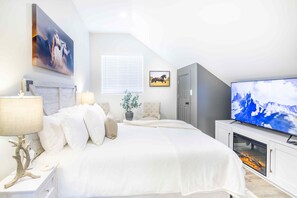 2 habitaciones, tabla de planchar con plancha, cuna de viaje y wifi 