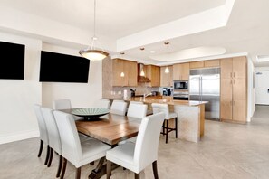 Dining - Turquoise Place C2008 | Oversized, hot tub/ on deck, huge slide for kids! (Orange Beach)